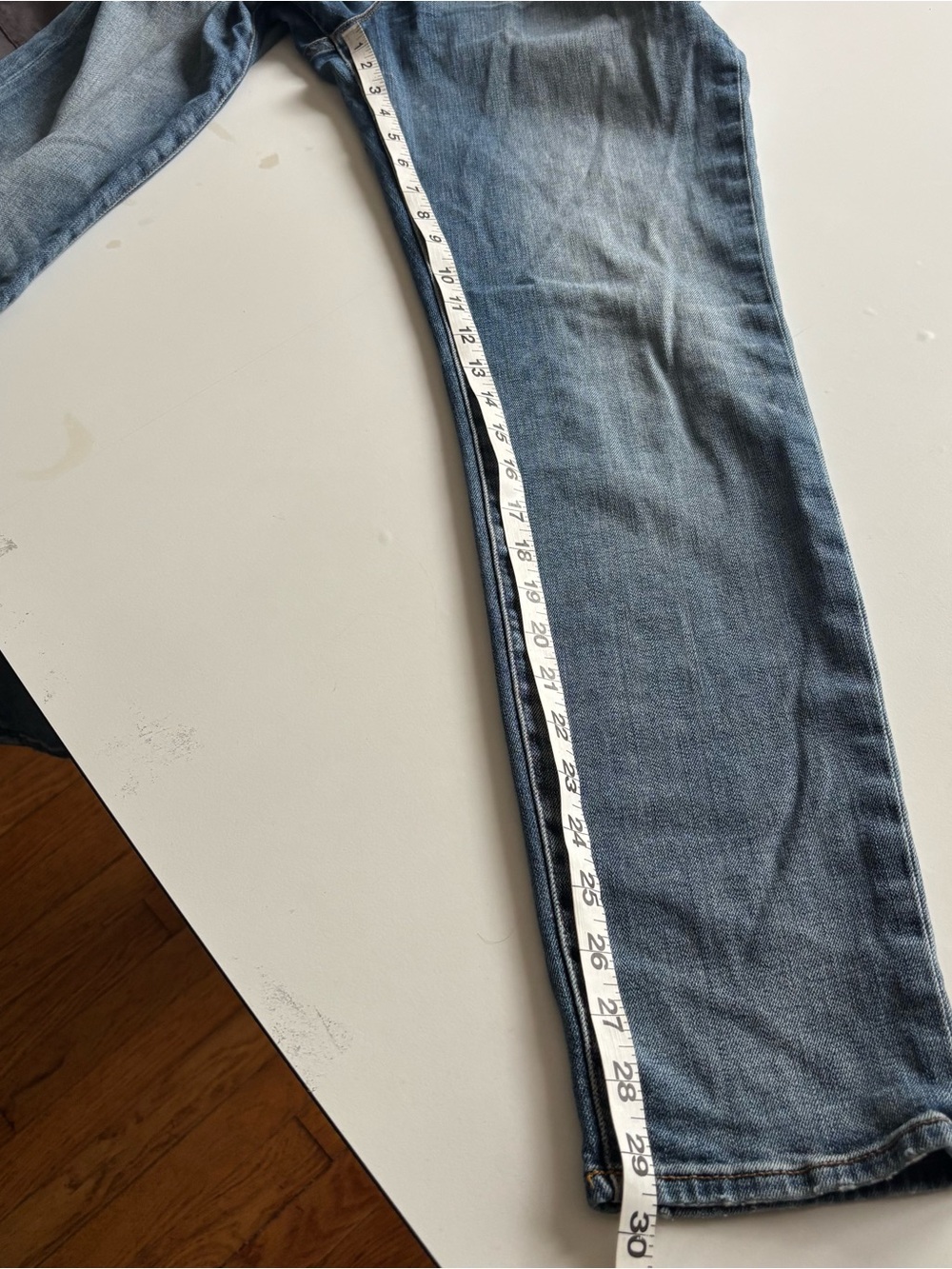 Baldwin The Ten Skinny Jeans Japanese denim 30 pike place medium wash - Picture 16 of 16